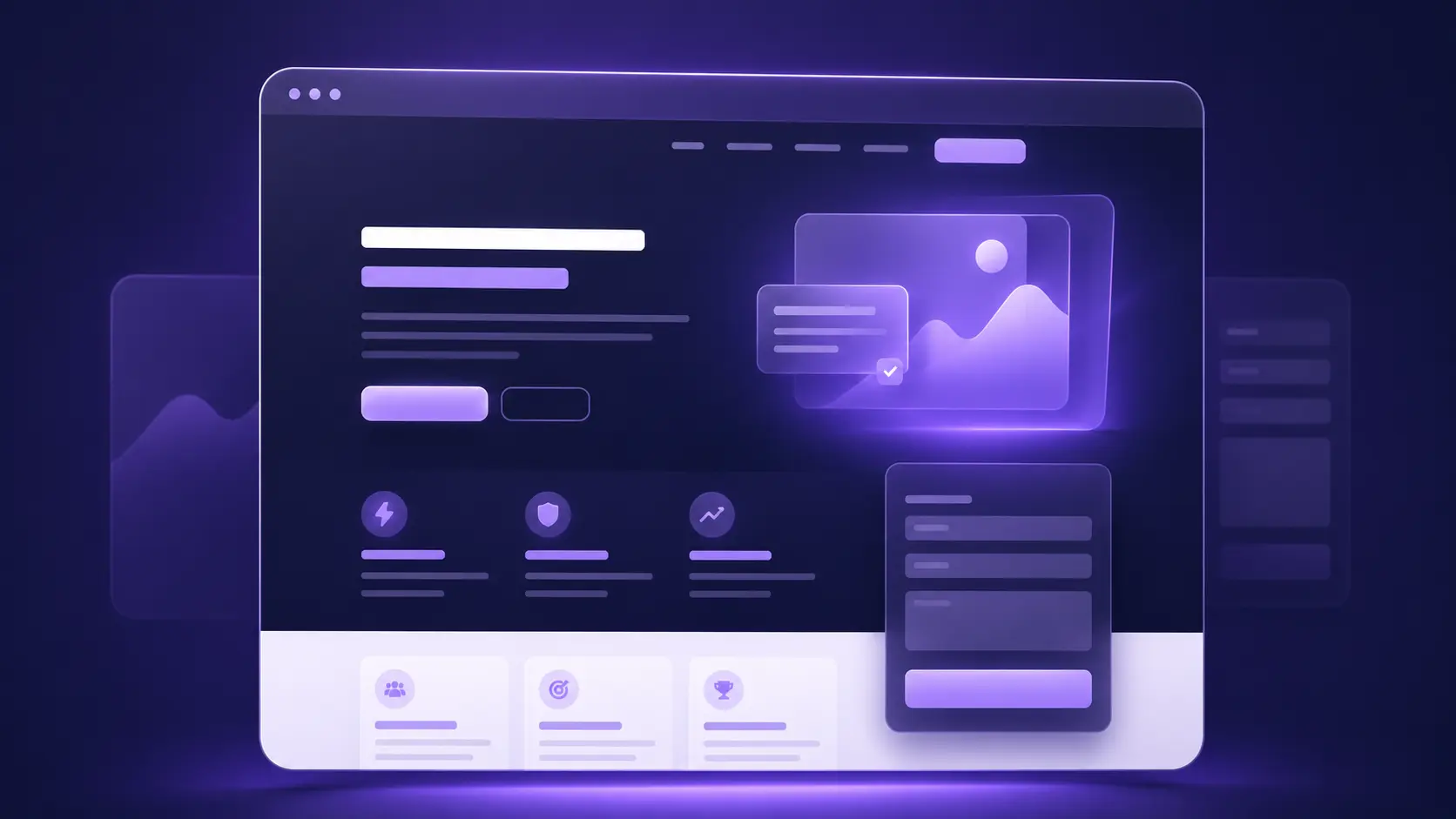 Firemná landing page od Setuply