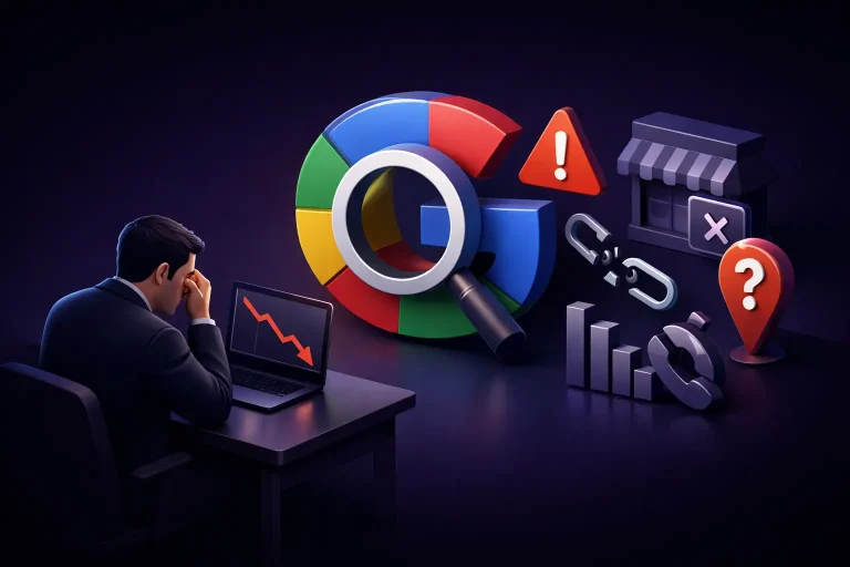 Prečo firma nemá zákazky z Google
